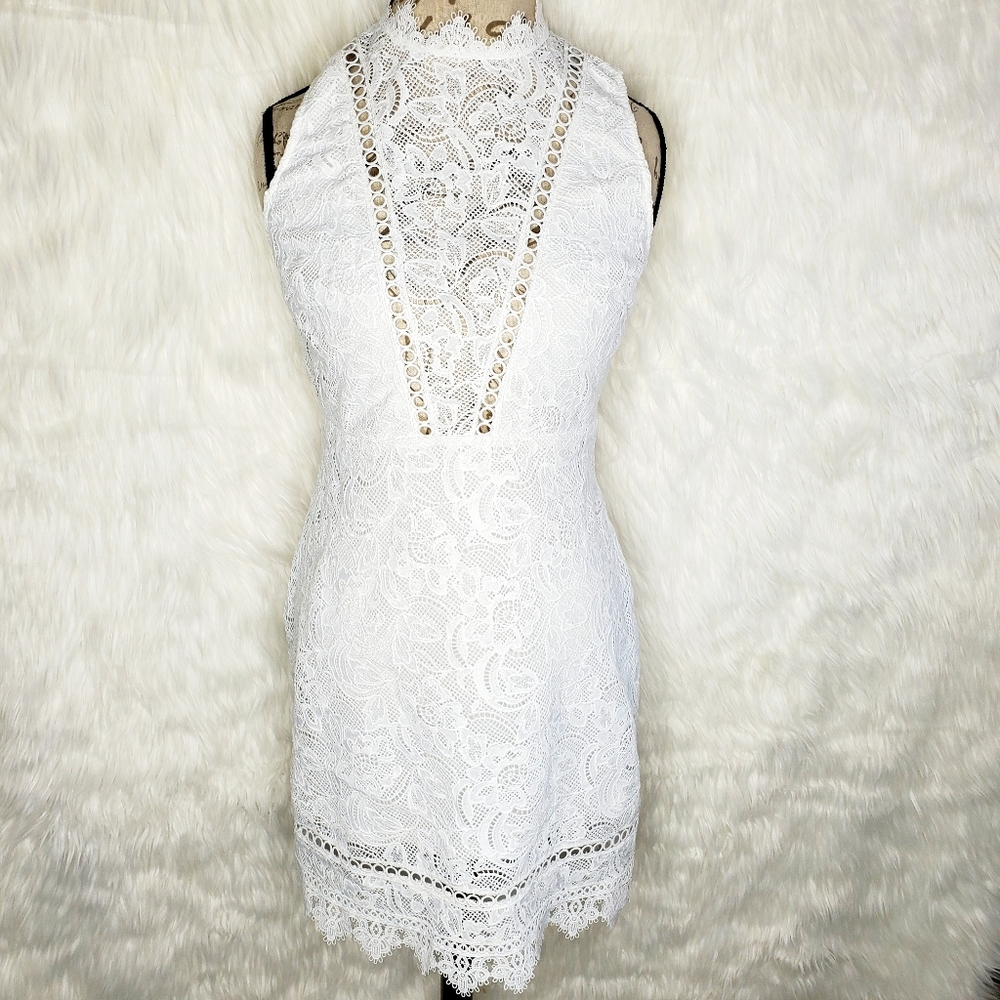 Forever 21 White Lace Dress